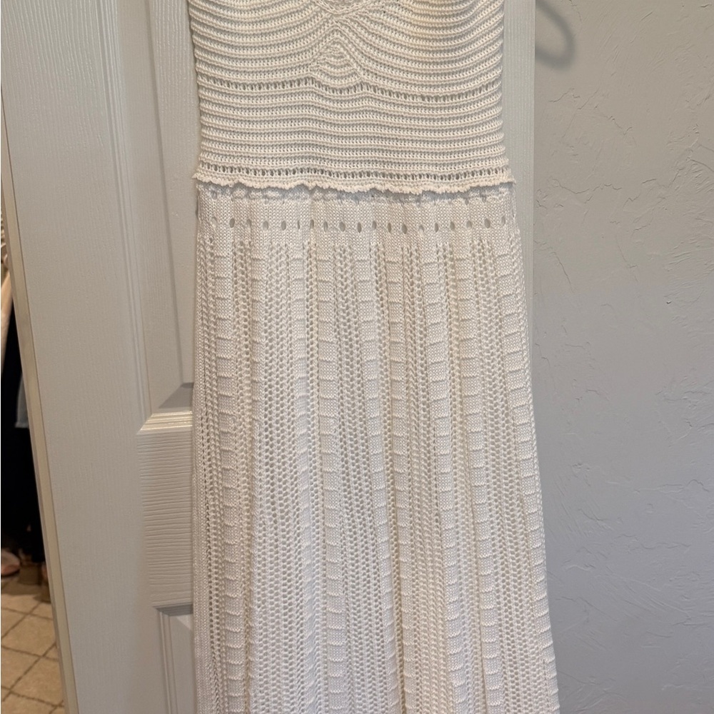 Tuckernuck Ivory Knit Midi Dress - Picture 4 of 5